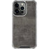 Dark Iron Grey Concrete iPhone 15 Pro Clear Case