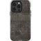 Dark Iron Grey Concrete iPhone 14 Pro Impact Case