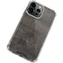 Dark Iron Grey Concrete iPhone 15 Pro Max Clear Case