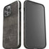 Dark Iron Grey Concrete iPhone 15 Pro Max Impact Case