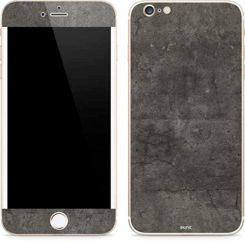 Dark Iron Grey Concrete iPhone 6/6s Plus Skin