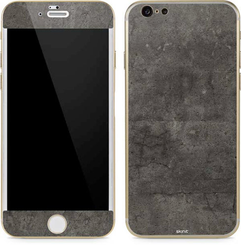 Dark Iron Grey Concrete iPhone 6/6s Skin
