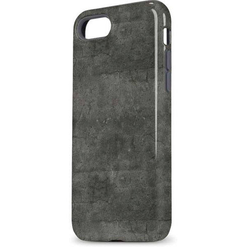 Dark Iron Grey Concrete iPhone 7 Pro Case