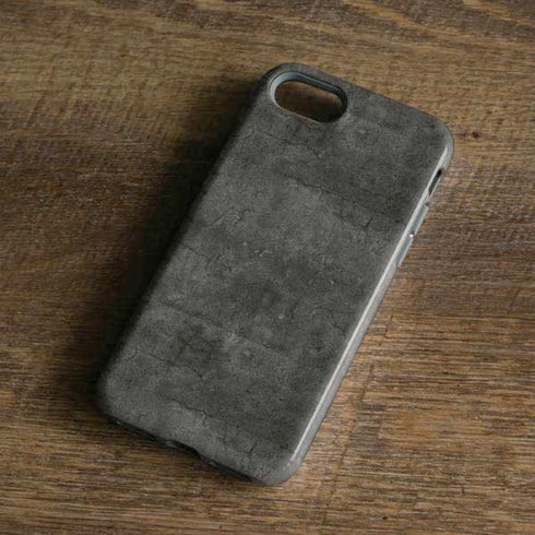Dark Iron Grey Concrete iPhone 7 Pro Case