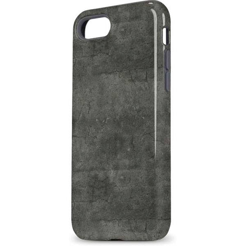 Dark Iron Grey Concrete iPhone 8 Pro Case