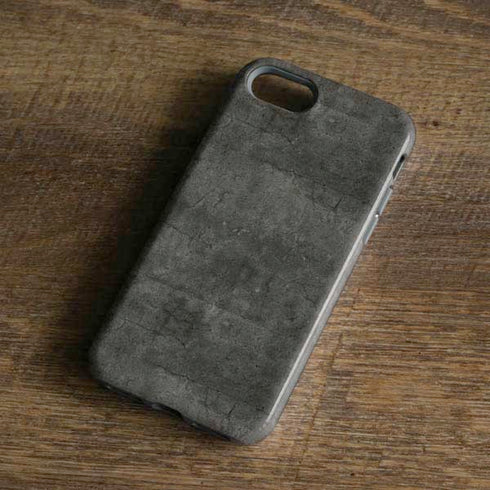 Dark Iron Grey Concrete iPhone 8 Pro Case