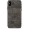 Dark Iron Grey Concrete iPhone X Skin