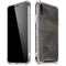 Dark Iron Grey Concrete iPhone XR Clear Case