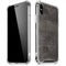 Dark Iron Grey Concrete iPhone XS Max Clear Case