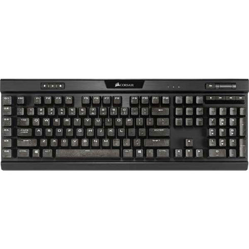 Dark Iron Grey Concrete K95 RGB PLATINUM Mechanical Gaming Keyboard Skin