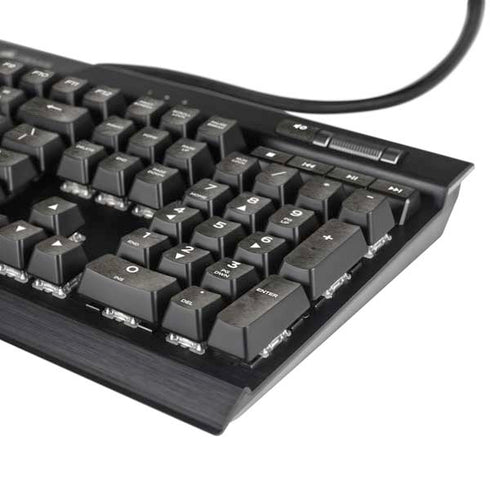Dark Iron Grey Concrete K95 RGB PLATINUM Mechanical Gaming Keyboard Skin