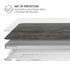 Dark Iron Grey Concrete MacBook Air 15in (2023-2025) Case plus Skin