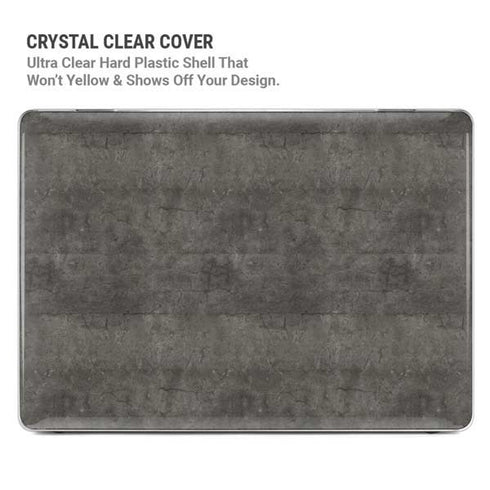Dark Iron Grey Concrete MacBook Pro 16in (2021-25) Case plus Skin
