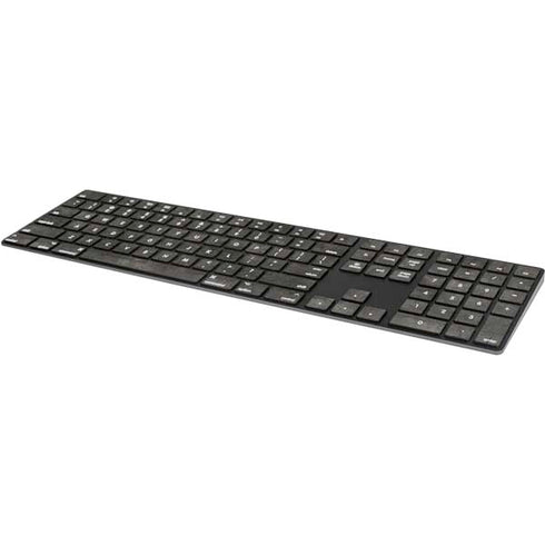 Dark Iron Grey Concrete Magic Keyboard with Numeric Keypad Skin