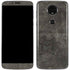 Dark Iron Grey Concrete Moto E5 Plus Skin