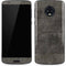 Dark Iron Grey Concrete Moto G6 Skin