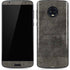 Dark Iron Grey Concrete Moto G6 Skin