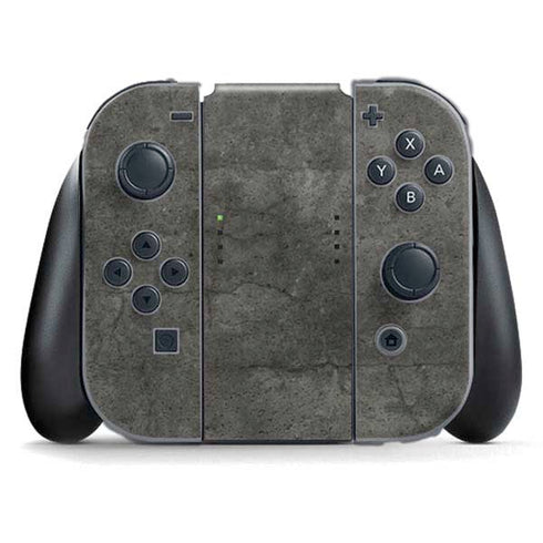 Dark Iron Grey Concrete Nintendo Switch (2017-2021) Joy-Con Controller Skin