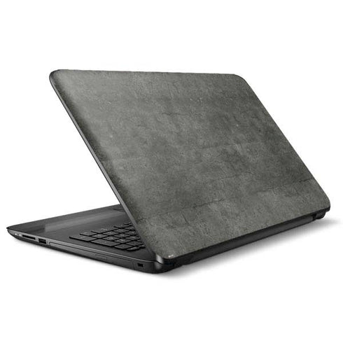 Dark Iron Grey Concrete HP Notebook Skin