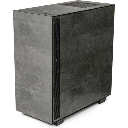 Dark Iron Grey Concrete NZXT H510 Compact ATX Mid-Tower Case Skin