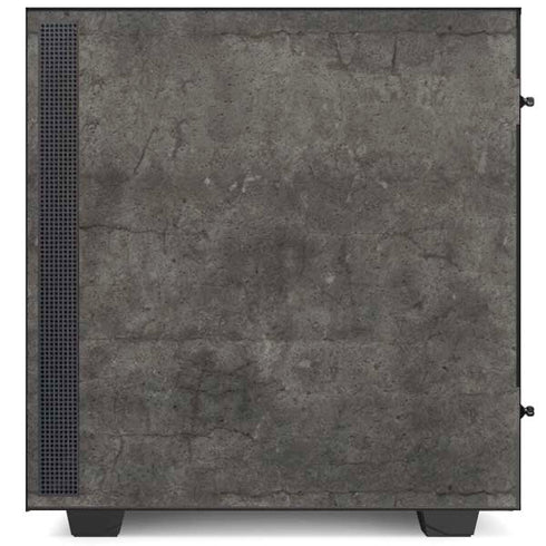 Dark Iron Grey Concrete NZXT H510 Compact ATX Mid-Tower Case Skin