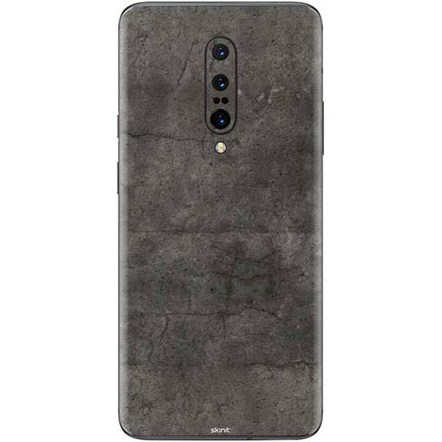 Dark Iron Grey Concrete OnePlus 7 Pro Skin