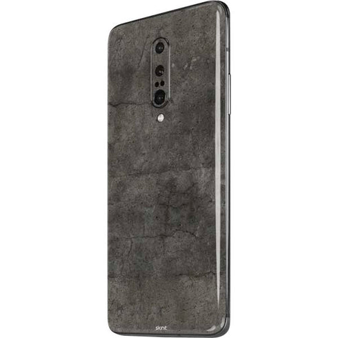 Dark Iron Grey Concrete OnePlus 7 Pro Skin