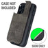 Dark Iron Grey Concrete Otterbox Defender iPhone Skin