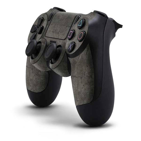 Dark Iron Grey Concrete PS4 Controller Skin