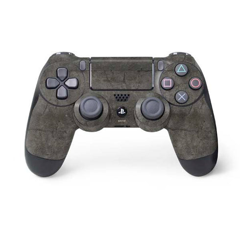 Dark Iron Grey Concrete PS4 Controller Skin