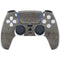 Dark Iron Grey Concrete PS5 Controller Skin