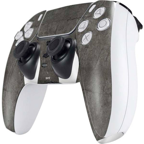 Dark Iron Grey Concrete PS5 Controller Skin