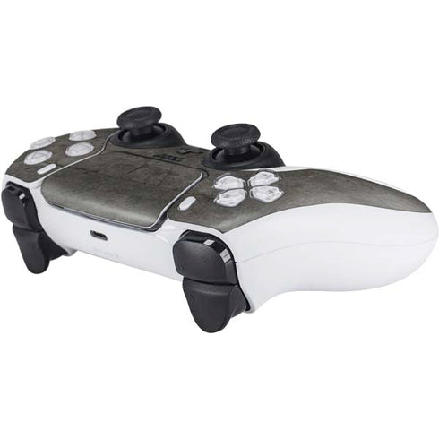 Dark Iron Grey Concrete PS5 Controller Skin