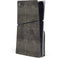 Dark Iron Grey Concrete PS5 Slim Disk Console Skin