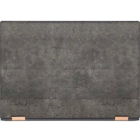 Dark Iron Grey Concrete HP Spectre Skin