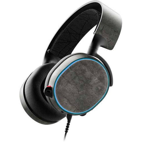 Dark Iron Grey Concrete SteelSeries Arctis 3 Skin