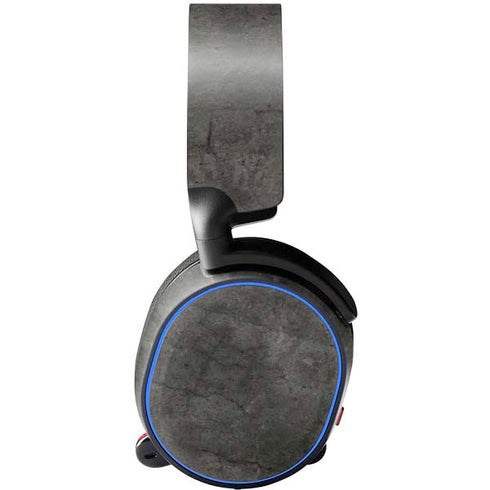 Dark Iron Grey Concrete SteelSeries Arctis 3 Skin