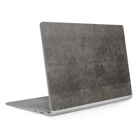 Dark Iron Grey Concrete Surface Book 2 15in Skin