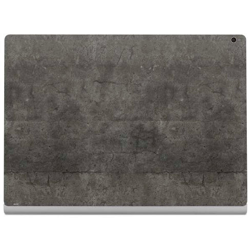 Dark Iron Grey Concrete Surface Book 2 15in Skin