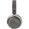 Dark Iron Grey Concrete Surface Headphones Skin