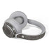 Dark Iron Grey Concrete Surface Headphones Skin