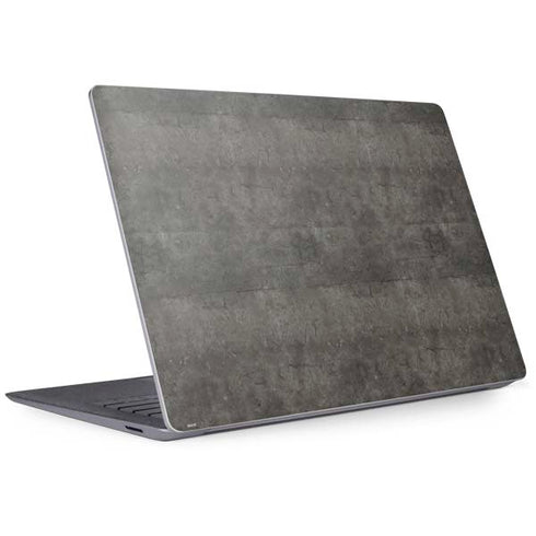 Dark Iron Grey Concrete Surface Laptop 3 13.5in Skin