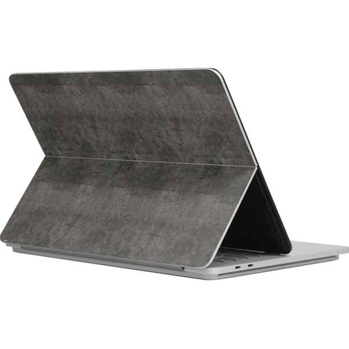Dark Iron Grey Concrete Surface Laptop Studio Skin