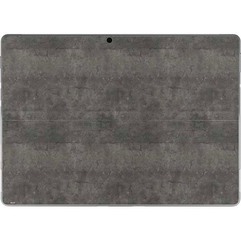 Dark Iron Grey Concrete Surface Pro 8 Skin