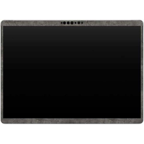 Dark Iron Grey Concrete Surface Pro 9 Skin
