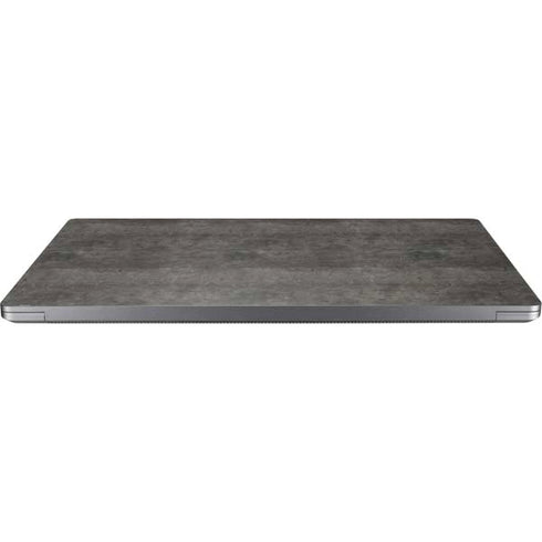 Dark Iron Grey Concrete Universal Laptop 17in (13.8 x 10in) Skin