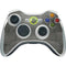 Dark Iron Grey Concrete Xbox 360 Wireless Controller Skin