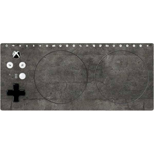 Dark Iron Grey Concrete Xbox Adaptive Controller Skin
