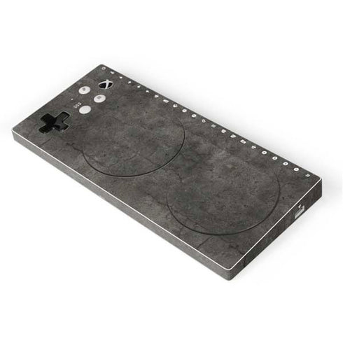 Dark Iron Grey Concrete Xbox Adaptive Controller Skin