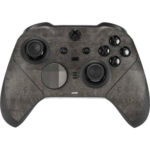 Dark Iron Grey Concrete Xbox Elite Wireless Controller Series 2 Skin